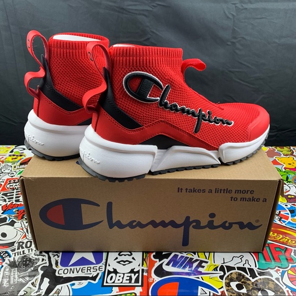Champion Rally Mid Scarlet Womens Sizes - Picture 2 of 11